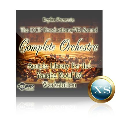 Complete Orchestra - Voice Bank For Yamaha Motif XS