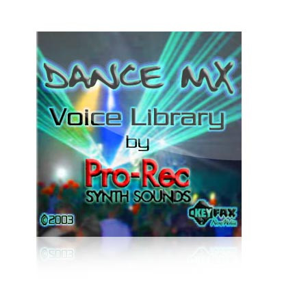 Dance MX - Voice Bank for Yamaha Classic/Motif ES/Rack/Rack ES/MO6/MO8