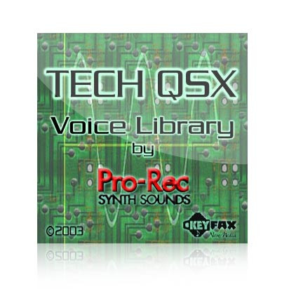 Tech QSX - Voice Bank for Yamaha Classic/Motif ES/Rack/Rack ES/MO6/MO8