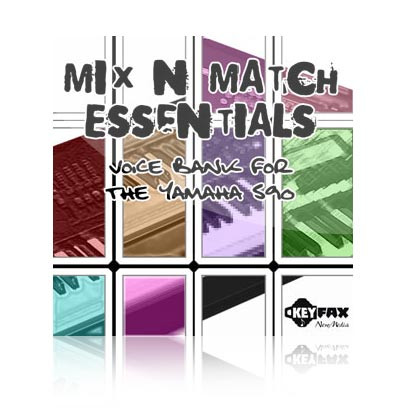 Mix 'N' Match Essentials - Voice Bank for Yamaha Classic/Motif ES/Rack ES/MO6/MO8