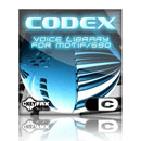 Codex - Voice Bank for Yamaha Classic/Motif ES/Classic Rack/Rack ES/MO